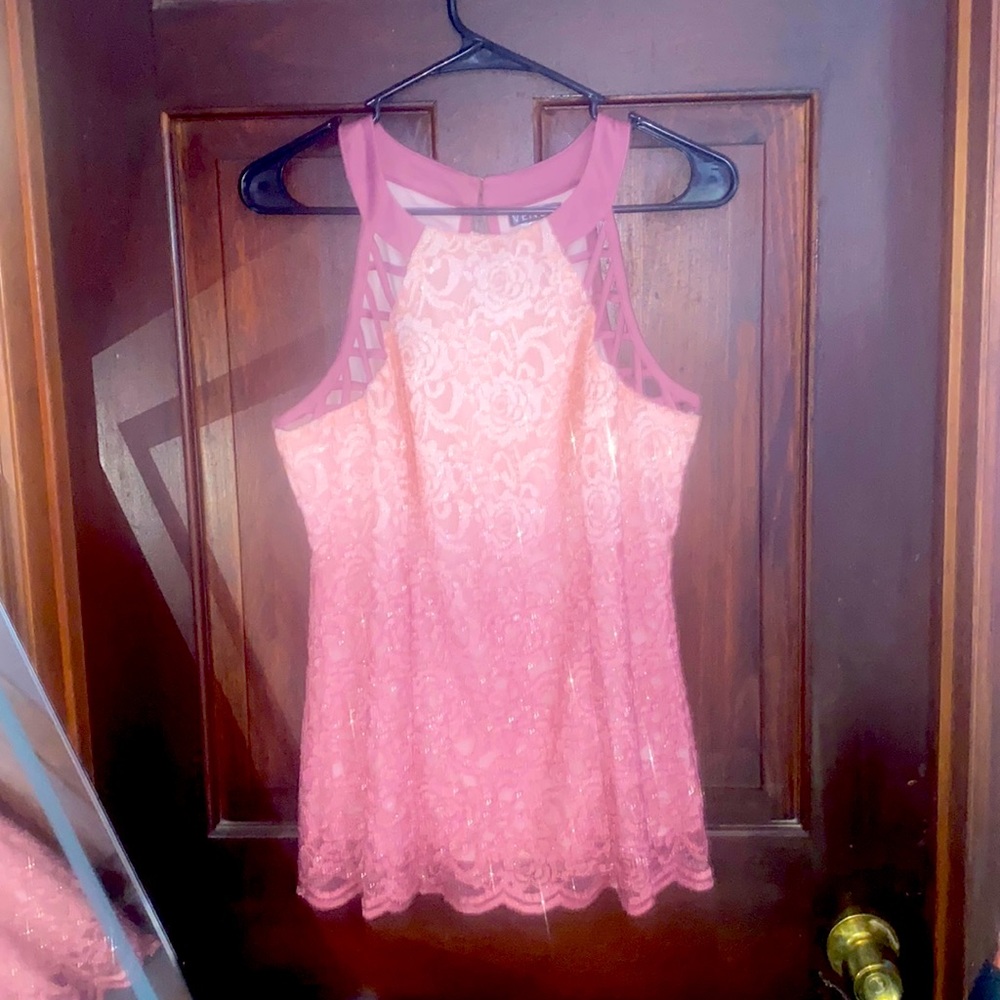 Never worn Venus ombré pink top